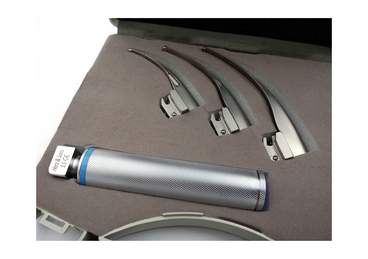 Set Laringoscopio c/estuche2