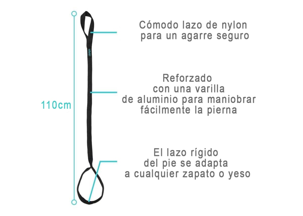 Correa Levantador de Pierna Vive Health RHB10102