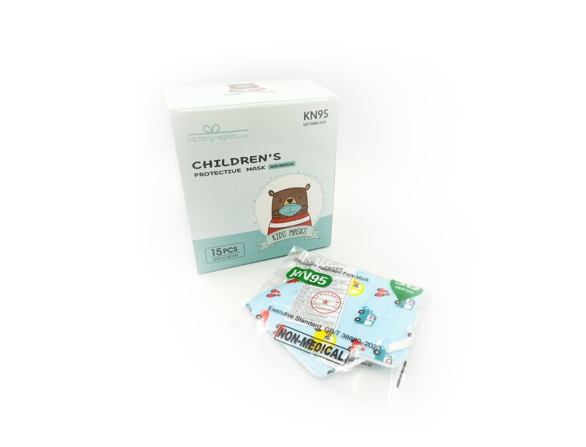 Mascarilla Pediatrica KN95 caja x151