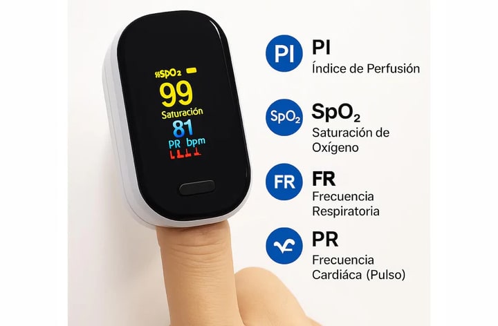 Oxímetro de Pulso Maxcare3
