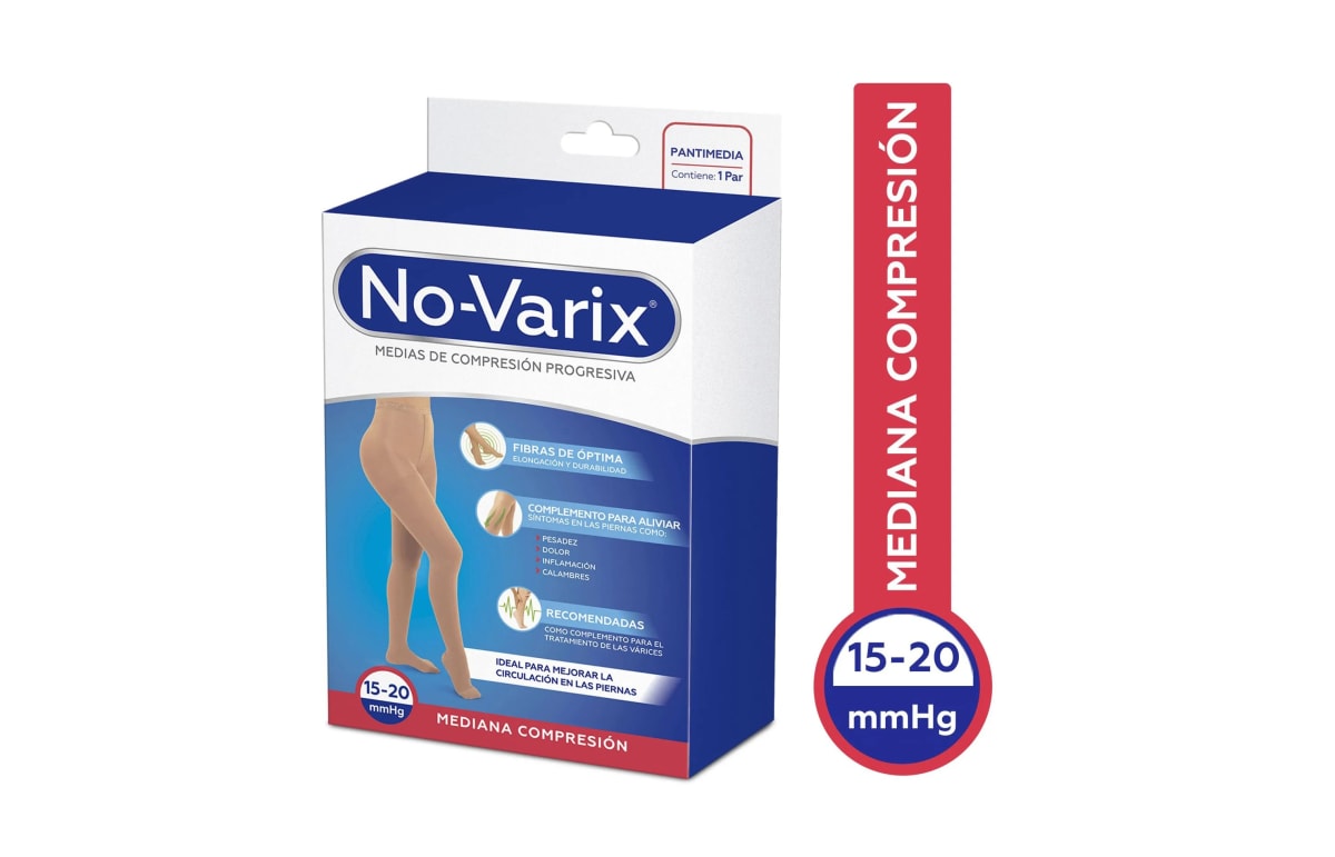 Pantimedia NO-VARIX® 15-20 mmHg Fibras 4G1