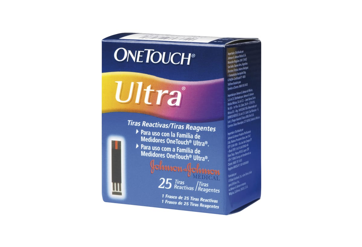 Cintas Reactivas para Glucosa One Touch Ultra x251