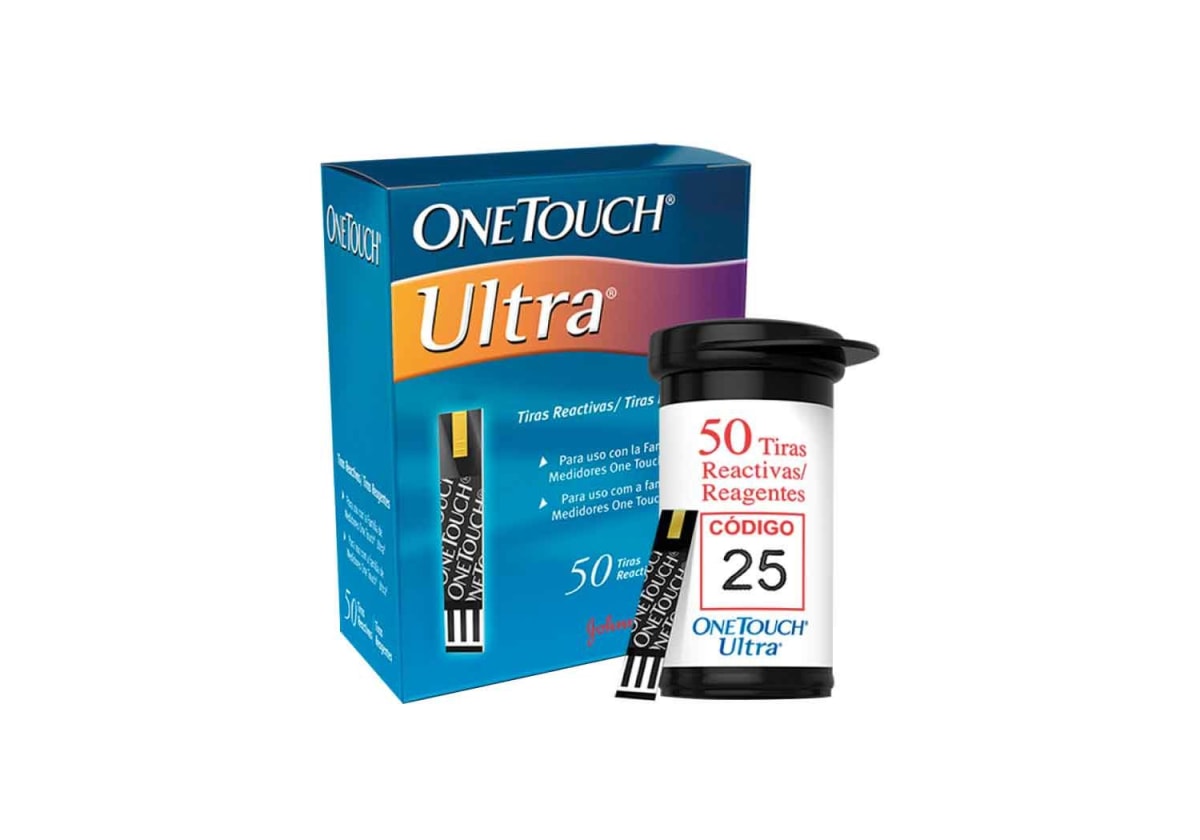 Cintas Reactivas para Glucosa One Touch Ultra x501