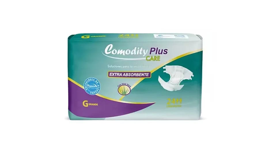 Pañal Comodity Plus Care Adulto  Talla G x22 uds1