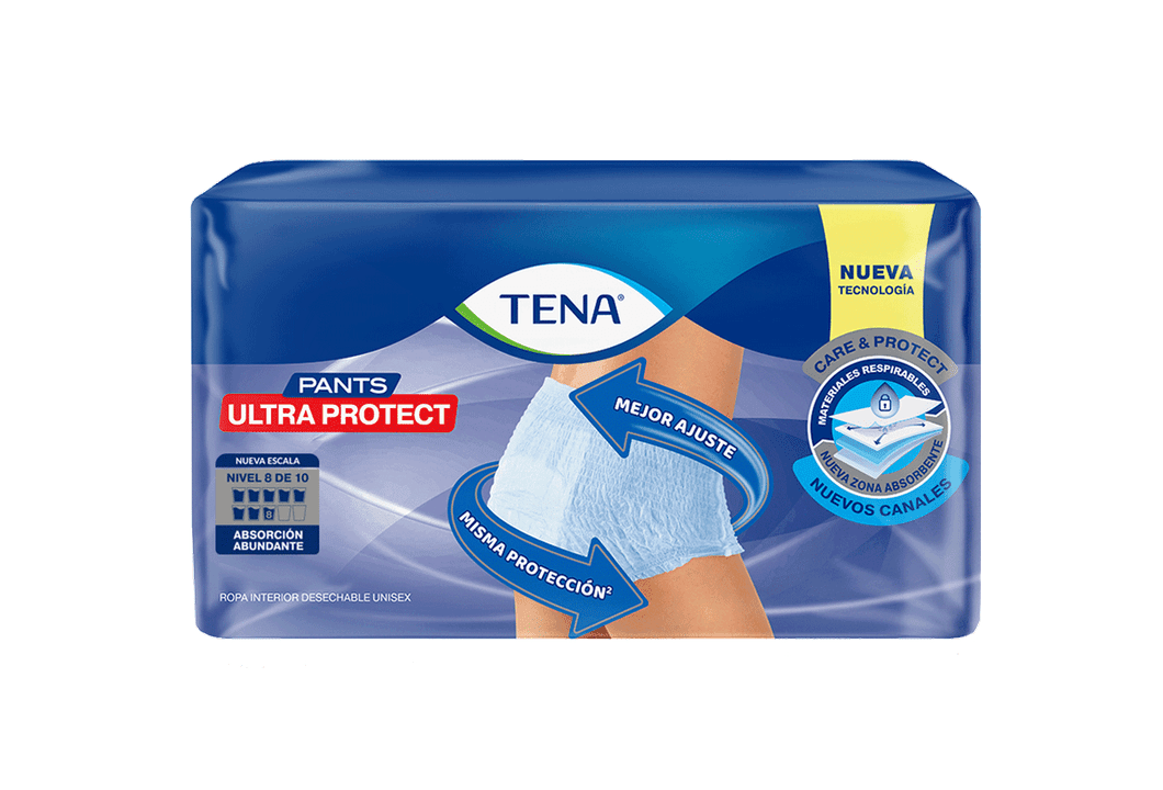 Ropa Interior Desechable TENA Pants Ultra Protect 16 Uds.talla L1