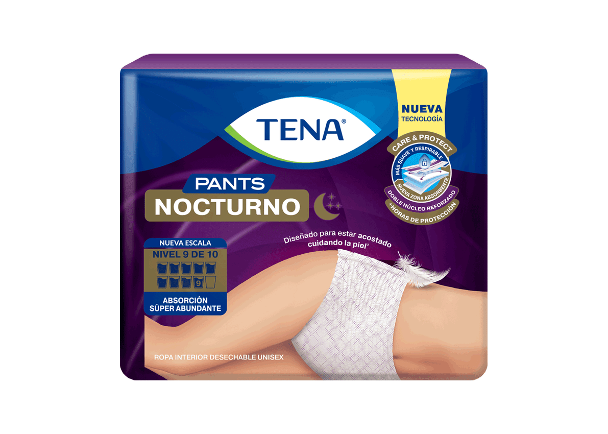 Ropa Interior Desechable Tena Nocturno 8 Ud1