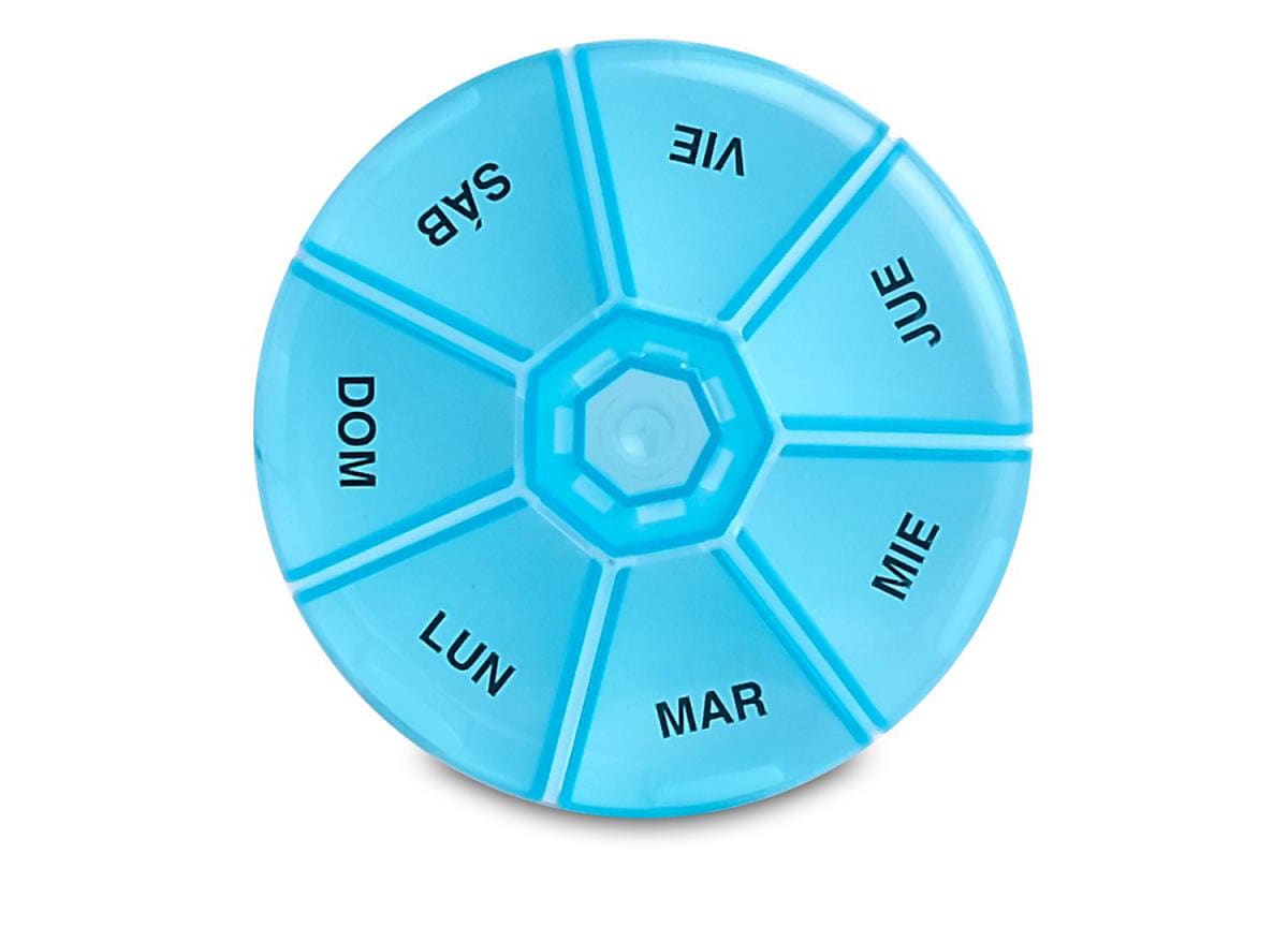 Pastillero Semanal Redondo 2