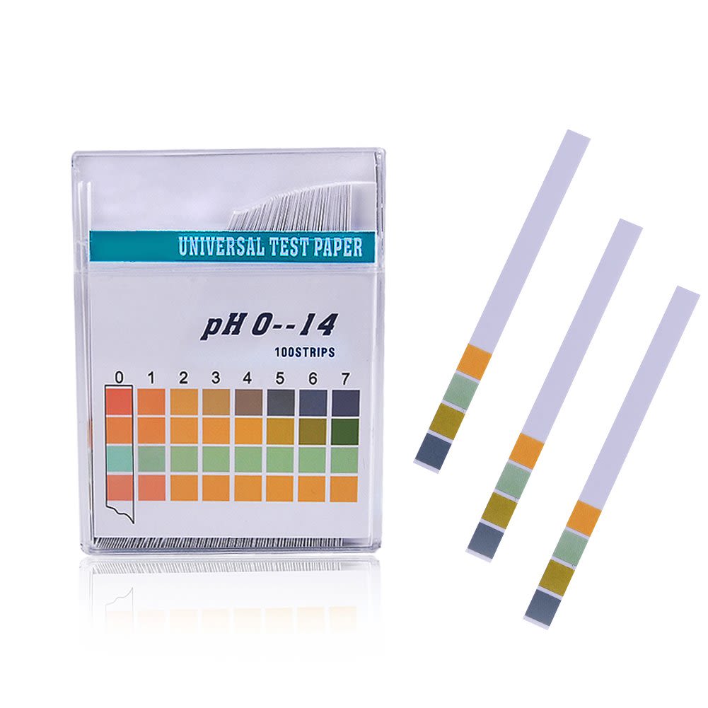 Cinta pH Universal 0–14 – Caja por 100 unidades1