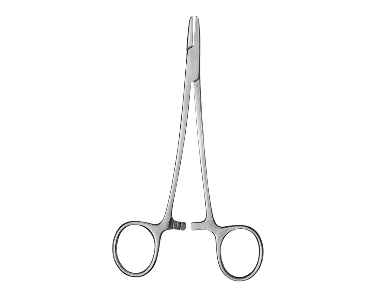 Porta Aguja Recto 14 cms1
