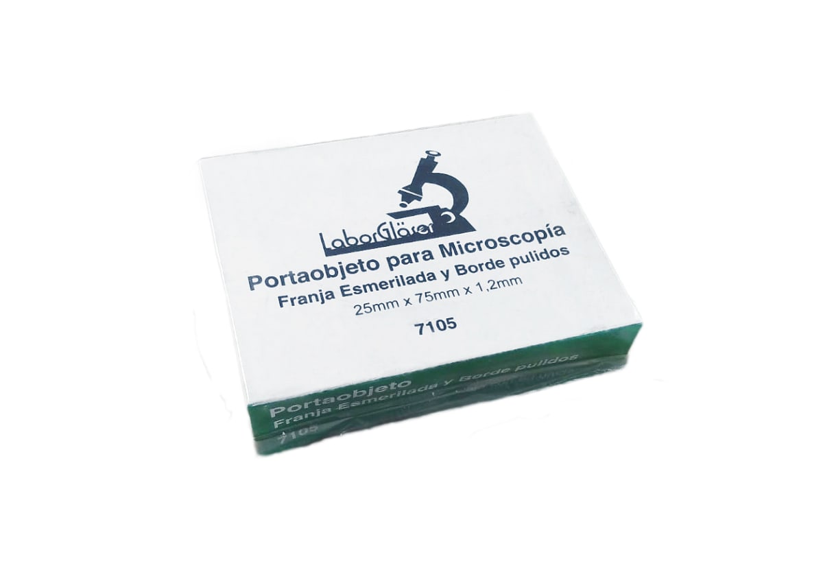 Portaobjeto para Microscopía2