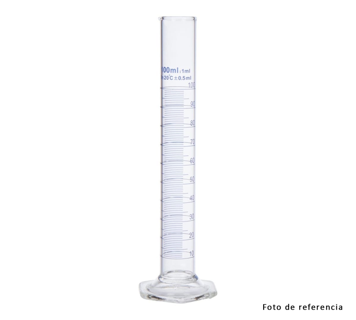 Probeta Vidrio Borosilicato 1