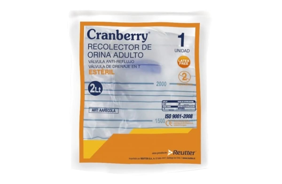 Recolector Orina Cranberry Corriente 2lt1
