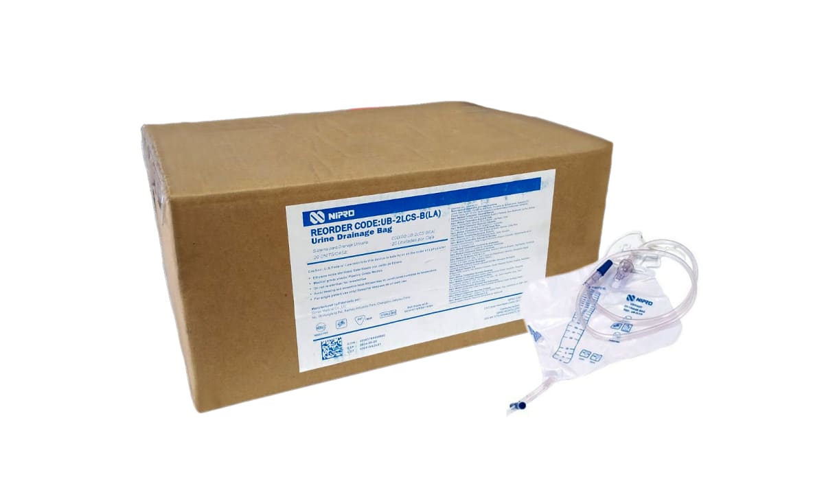Bolsa Orina Cama Nipro UB-2LCS Premiun 2 lts cjx201