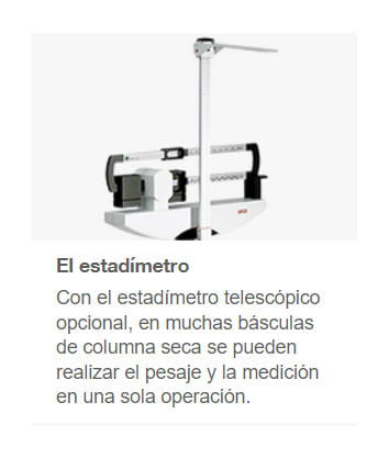 Pesa Persona Mecánica con Tallímetro Seca 7003