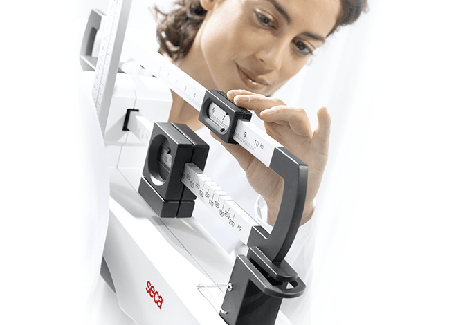 Pesa Persona Mecánica con Tallímetro Seca 7002