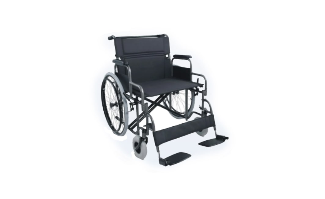 Silla de Ruedas Bariátrica Doble Cruceta G-209AE-611
