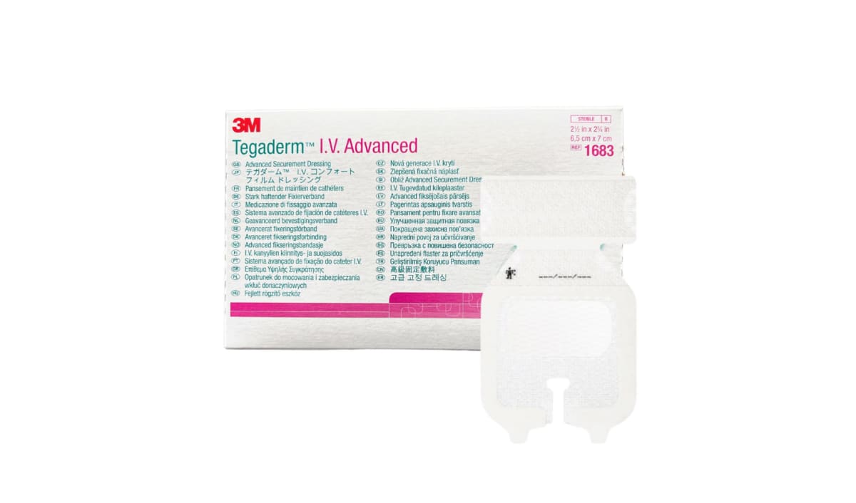 Apósito de Sujeción Avanzado I.V. 3M™ Tegaderm™ ref 16831