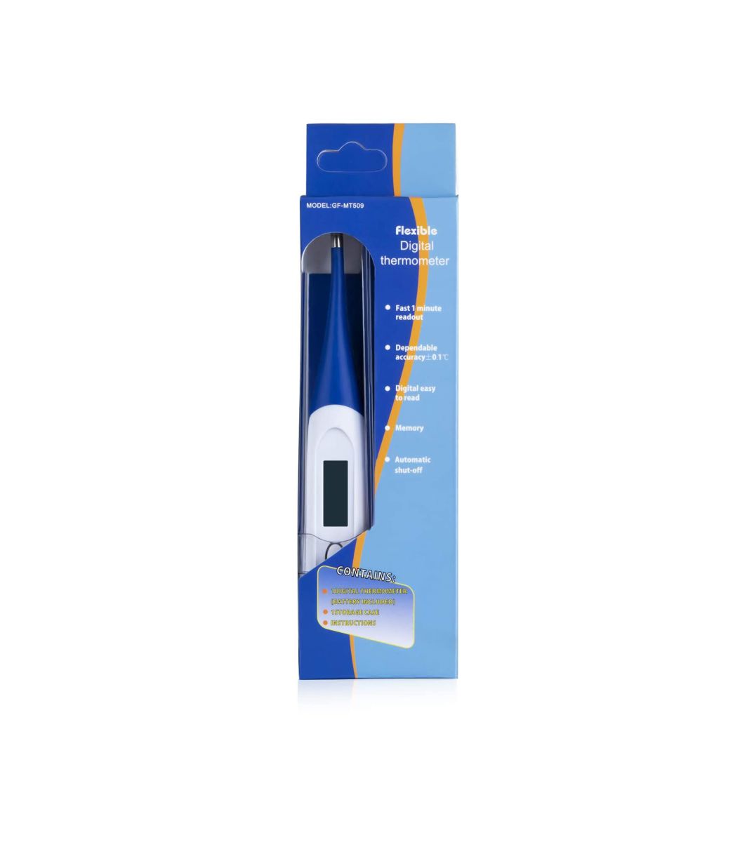 Termómetro Digital punta flexible GF MT 5092