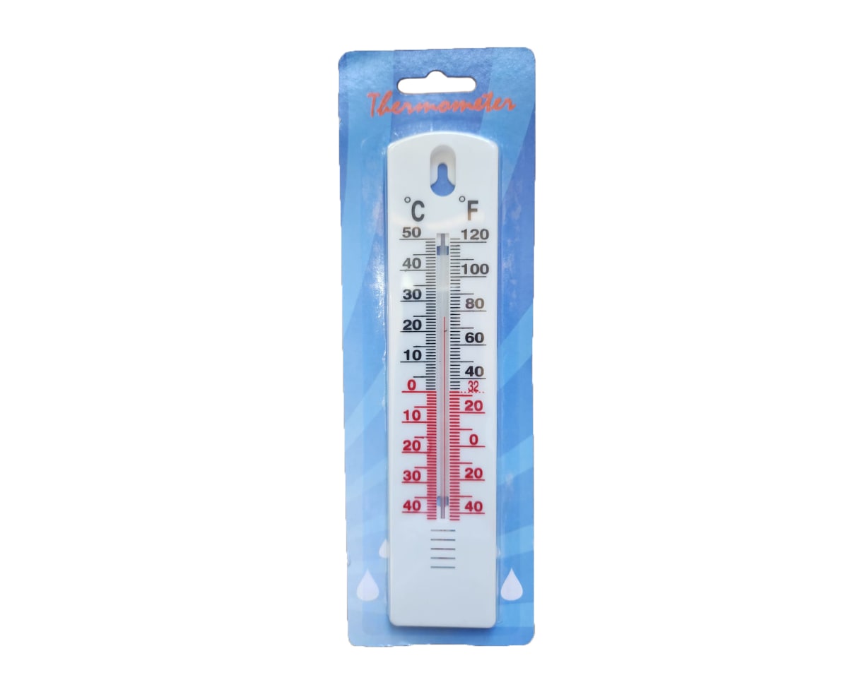 Termometro Ambiental Alcohol Rojo -40º +50º C1