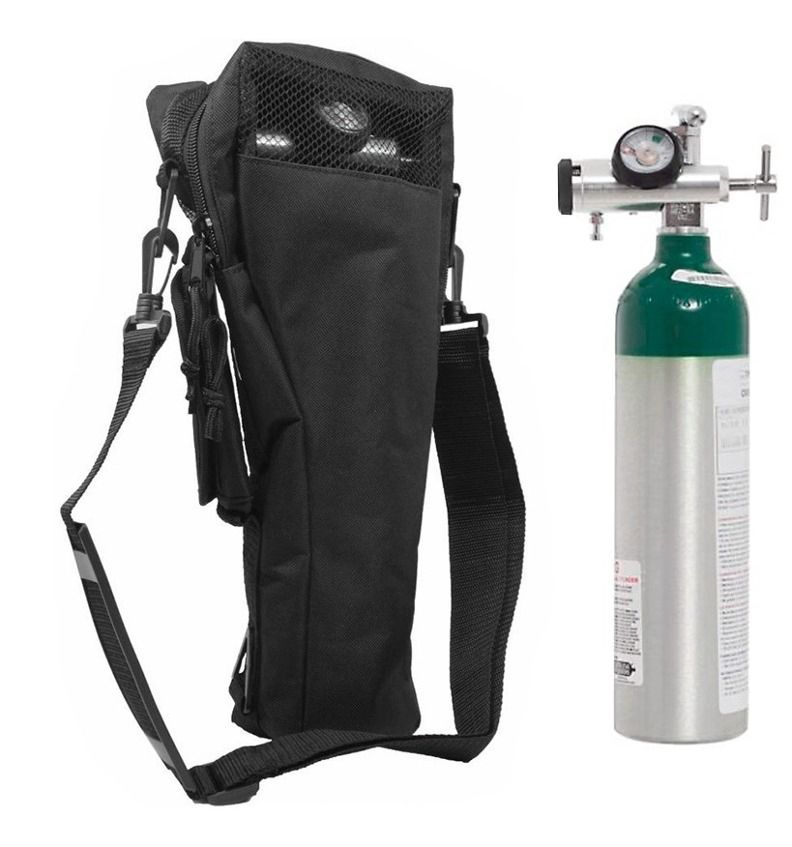 Pack Tubo Oxigeno M6 165lts Completo: Tubo+bolso+Carga+Bigot+Manom.1