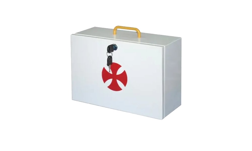 Botiquín Metálico 24x35 cm | Importadora Biocare Ltda.