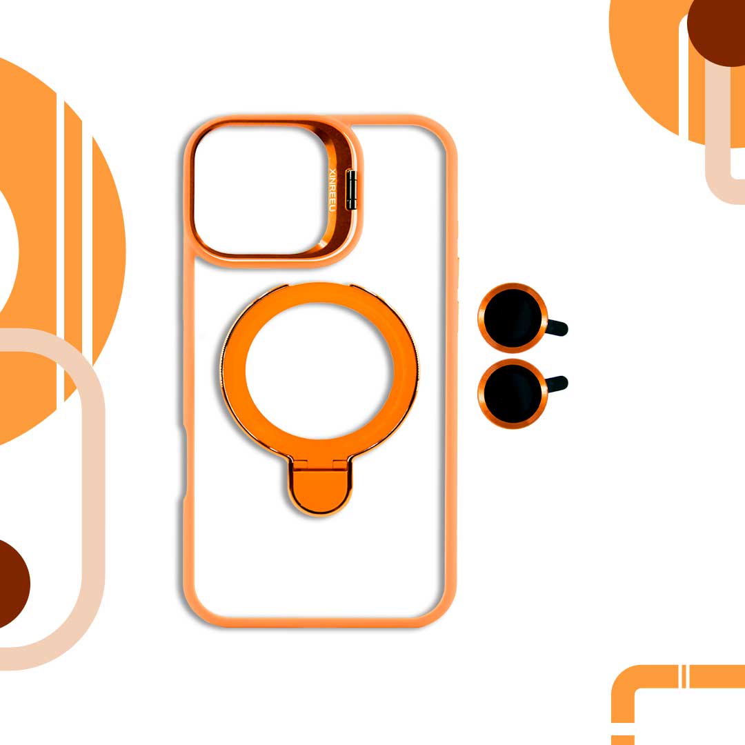 CASE MAGSAFE CON DOBLE SOPORTE + MICA CAMARA4