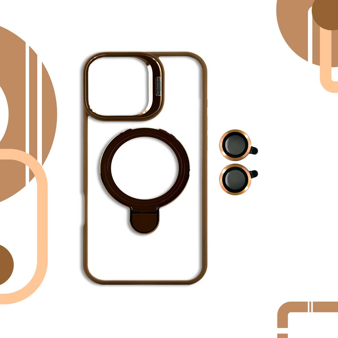 CASE MAGSAFE CON DOBLE SOPORTE + MICA CAMARA5