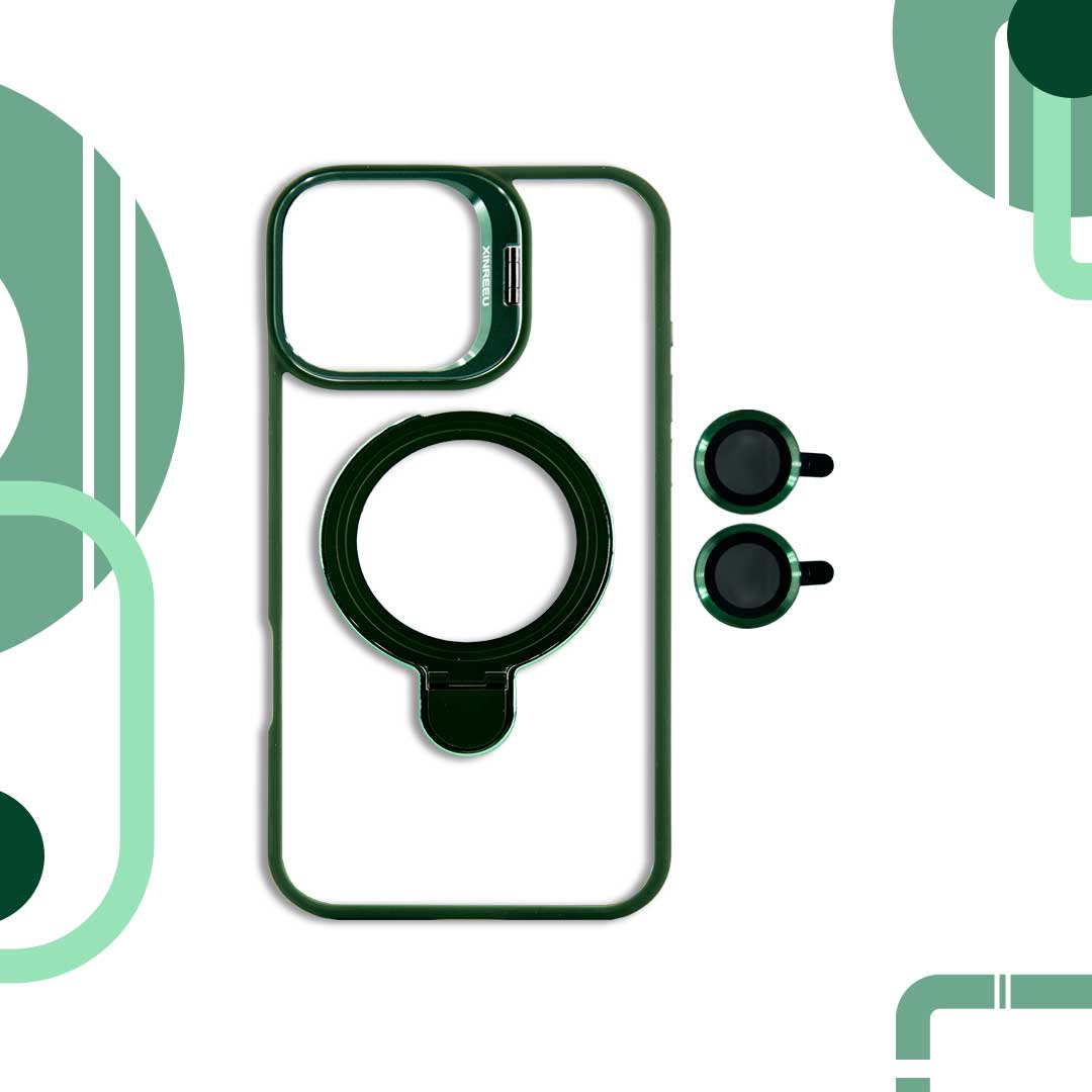 CASE MAGSAFE CON DOBLE SOPORTE + MICA CAMARA6