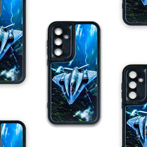 CASE 3 EN 1 PRO CAMERA DISEÑO VARON + MICA8