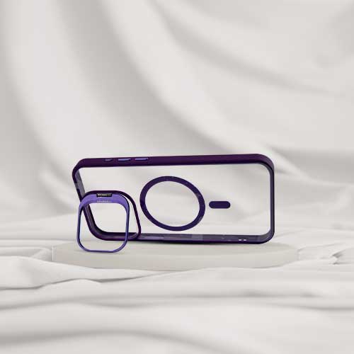 CASE MAGSAFE CON PARANTE METALICO + MICA CAMARA9