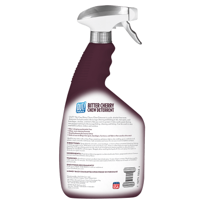 OUT! Pet Care Disuasorio para masticar cereza amarga (Solución Antimordedura) OUT! Pet Care Disuasorio para masticar cereza amarga (Solución Antimordedura)