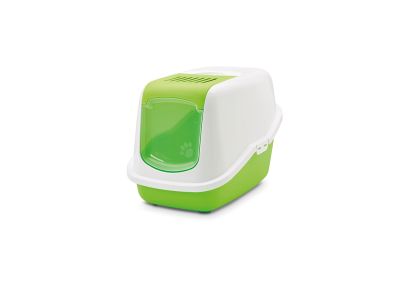 Baño Gato Néstor Verde Limón Savic Baño Gato Néstor Verde Limón Savic