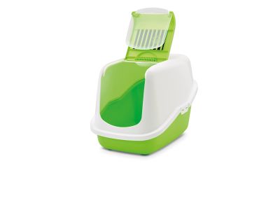 Baño Gato Néstor Verde Limón Savic Baño Gato Néstor Verde Limón Savic