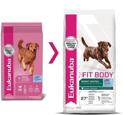 Eukanuba Fit Body Ex- Weight Control Large Eukanuba Fit Body Ex- Weight Control Large