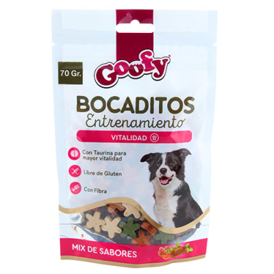 Goofy Snacks Bocaditos de Entrenamiento Mix Sabores 70 g