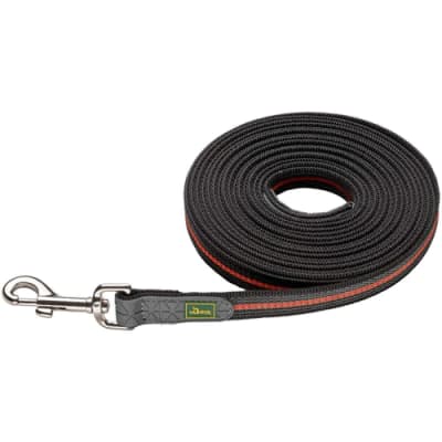 Hunter Correa de paseo 5 metros Visby Super Grip Color Naranjo