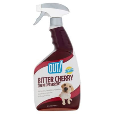 OUT! PETCARE Disuasorio para masticar cereza amarga (Solución Antimordedura)