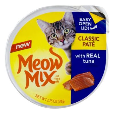 Meow Mix Alimento Húmedo Gato Paté Atún Meow Mix Alimento Húmedo Gato Paté Atún