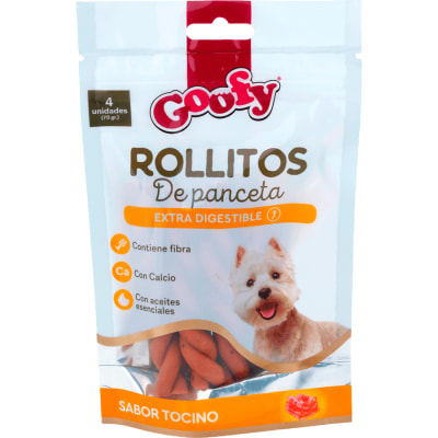 Goofy Snacks Rollitos de Panceta Sabor Tocino