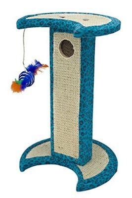 Rascador Gato Vertical Azul Penn Plax Rascador Gato Vertical Azul Penn Plax