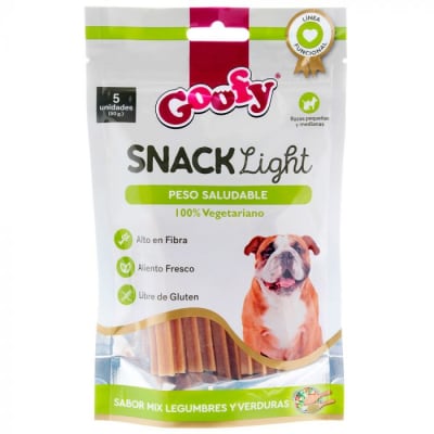 Goofy Snacks Light Mix Legumbres y Verduras 5 Unidades 50 g.