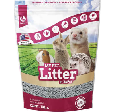Sustrato Pequeños Mamíferos Pet Litter 10 Lt Sustrato Pequeños Mamíferos Pet Litter 10 Lt