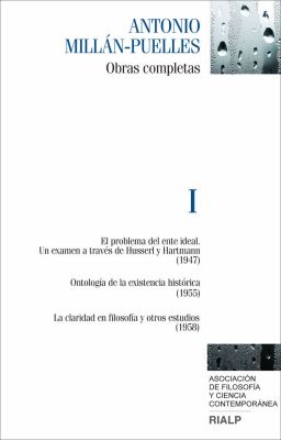 MILLAN PUELLES - OBRAS COMPLETAS I