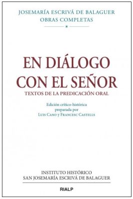 EN DIALOGO CON EL SEÑOR. TAPA BLANDA