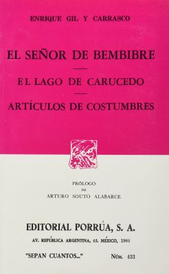 EL SEÑOR DE BEMBIBRE / EL LAGO DE CARUCEDO / ARTICULOS ..      (SC433)