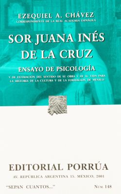 SOR JUANA INES DE LA CRUZ.  ENSAYO DE PSICOLOGIA       (SC148)