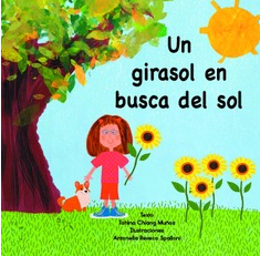 Un girasol en busca del sol