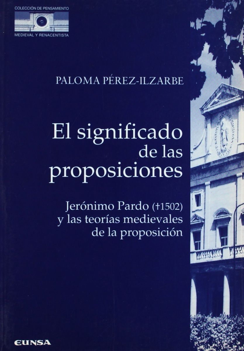 EL SIGNIFICADO DE LAS PROPOSICIONES1