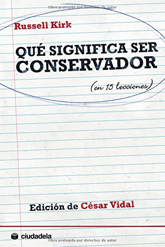 QUE SIGNIFICA SER CONSERVADOR1