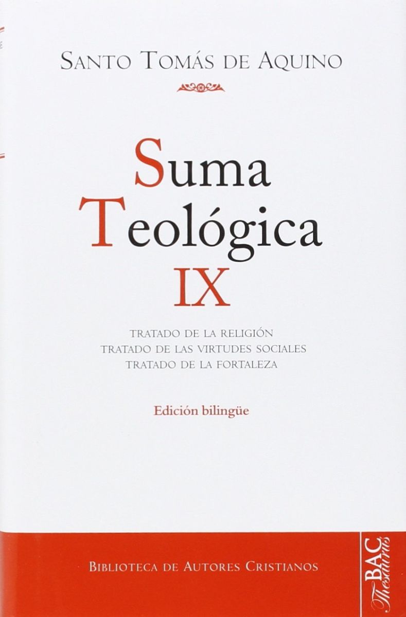 SUMA TEOLOGICA  IX (BILINGUE)1